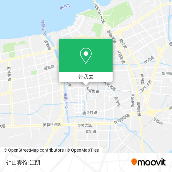 钟山宾馆地图