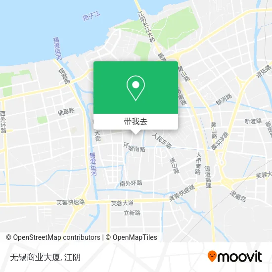 无锡商业大厦地图