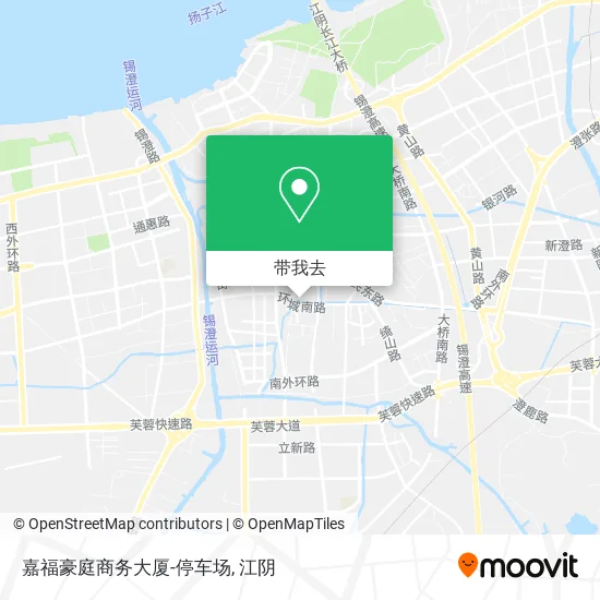 嘉福豪庭商务大厦-停车场地图