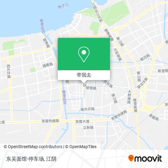 东吴面馆-停车场地图