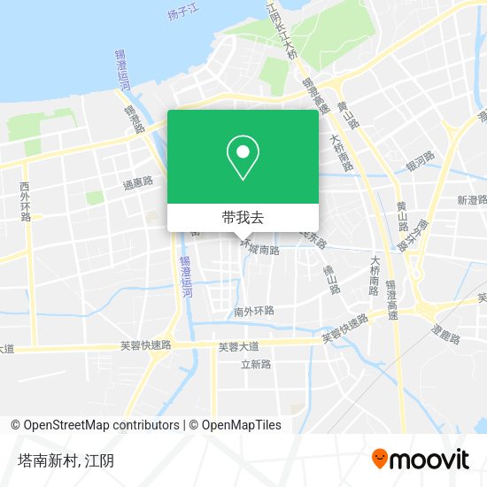 塔南新村地图