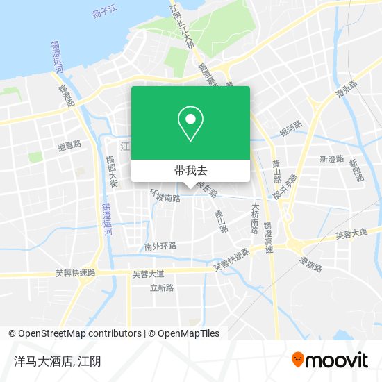 洋马大酒店地图