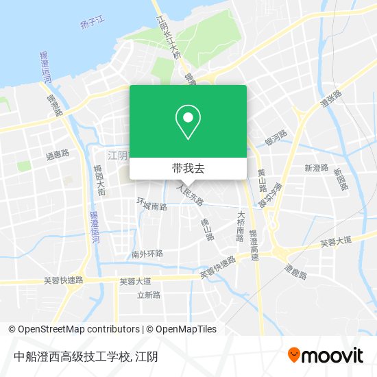 中船澄西高级技工学校地图