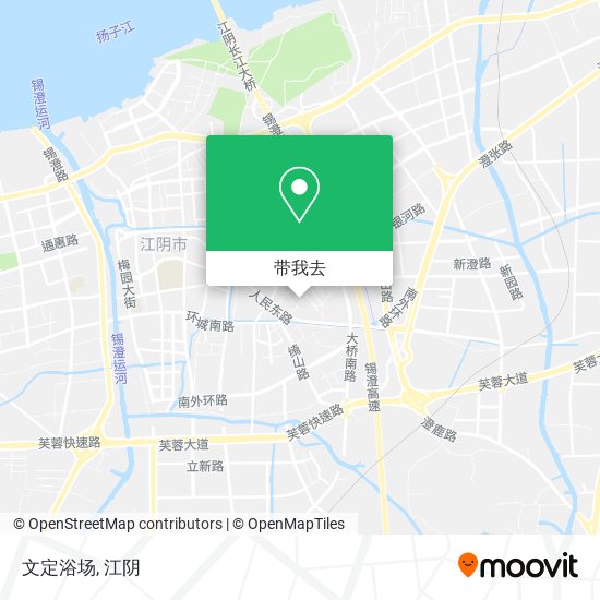文定浴场地图