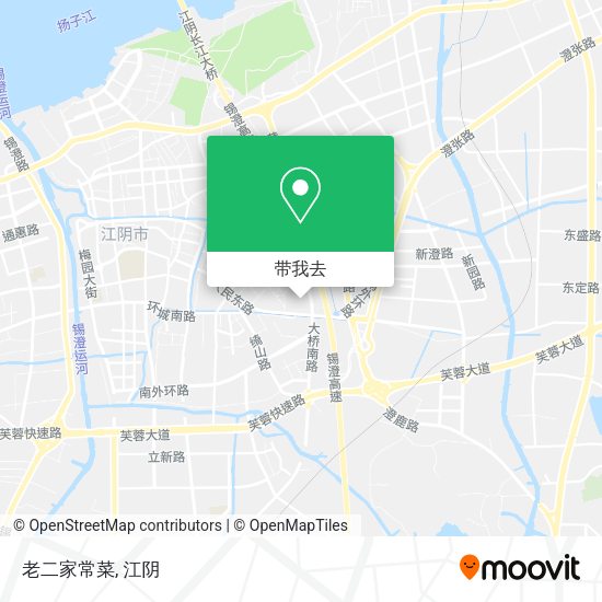 老二家常菜地图