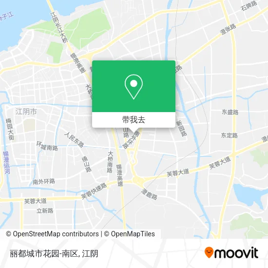 丽都城市花园-南区地图