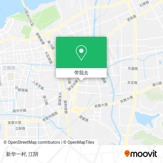 新华一村地图