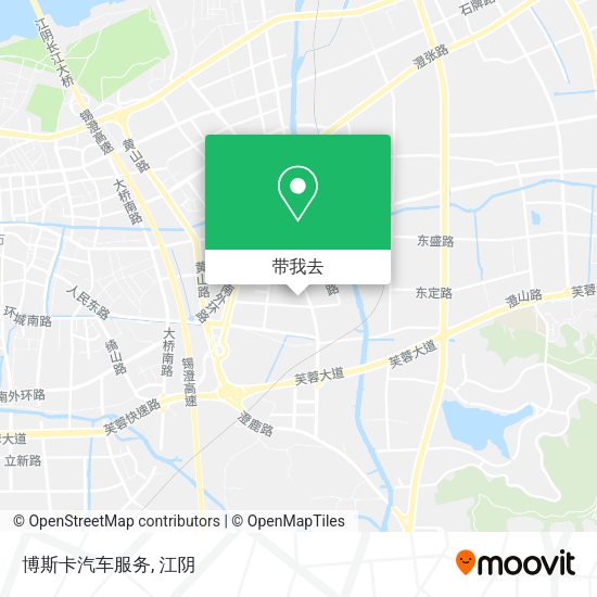 博斯卡汽车服务地图
