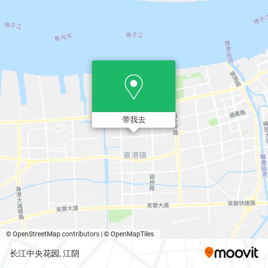 长江中央花园地图