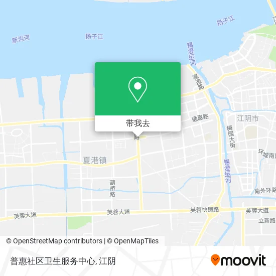 普惠社区卫生服务中心地图