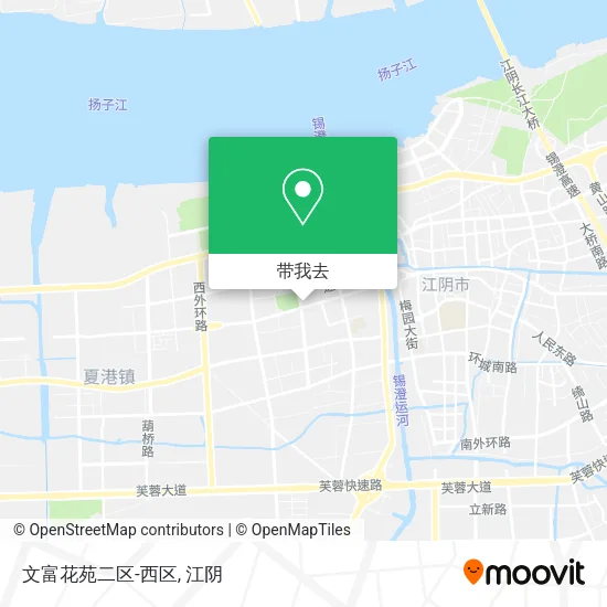 文富花苑二区-西区地图