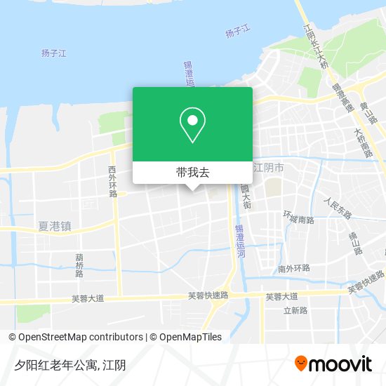 夕阳红老年公寓地图
