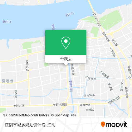 江阴市城乡规划设计院地图