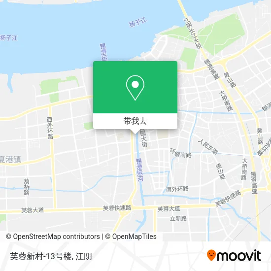 芙蓉新村-13号楼地图