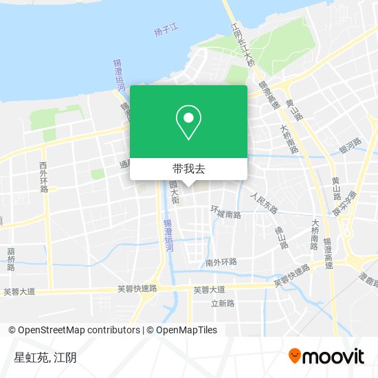 星虹苑地图