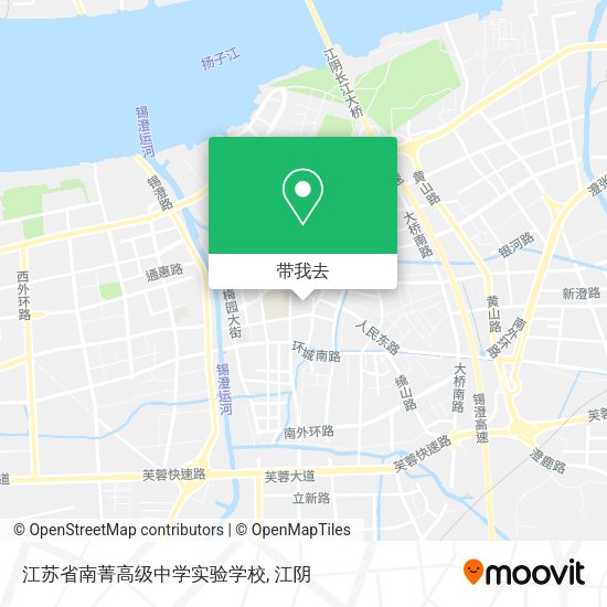 江苏省南菁高级中学实验学校地图