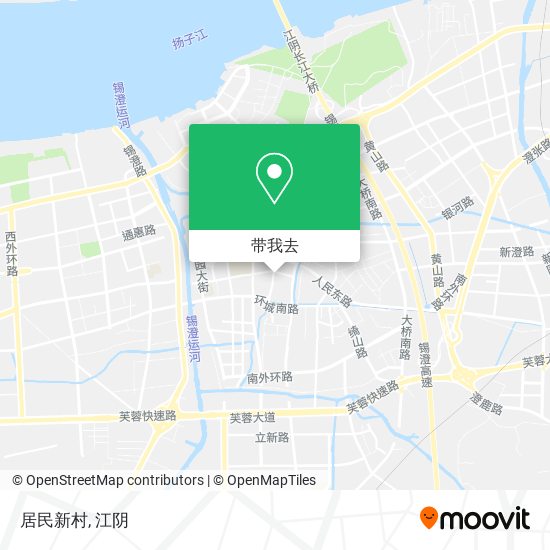 居民新村地图