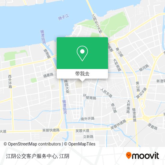 江阴公交客户服务中心地图