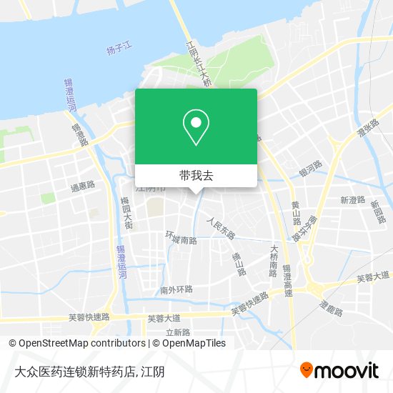 大众医药连锁新特药店地图
