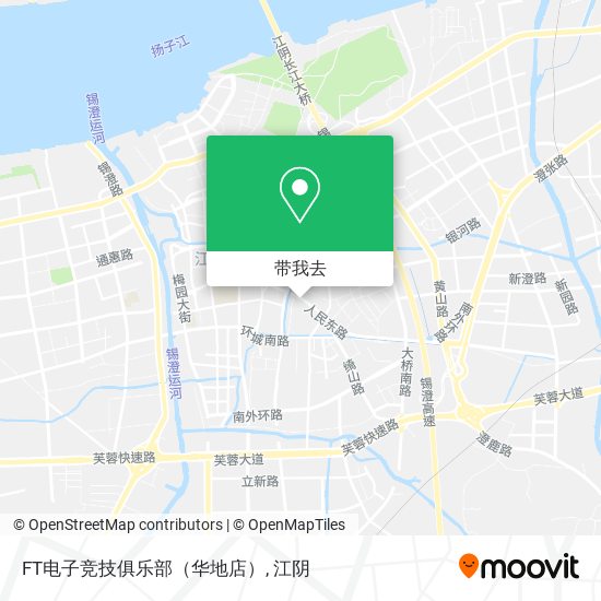 FT电子竞技俱乐部（华地店）地图