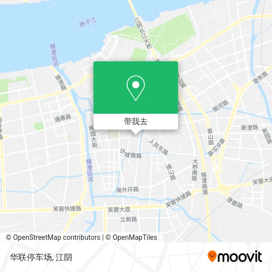 华联停车场地图