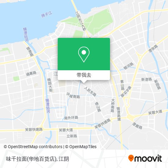味千拉面(华地百货店)地图