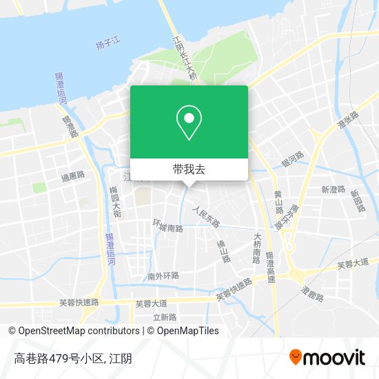 高巷路479号小区地图