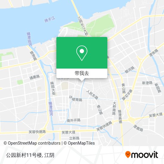 公园新村11号楼地图