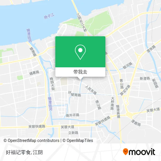 好福记零食地图