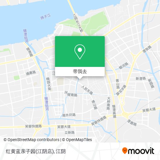 红黄蓝亲子园(江阴店)地图