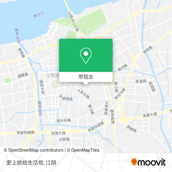 爱上烘焙生活馆地图