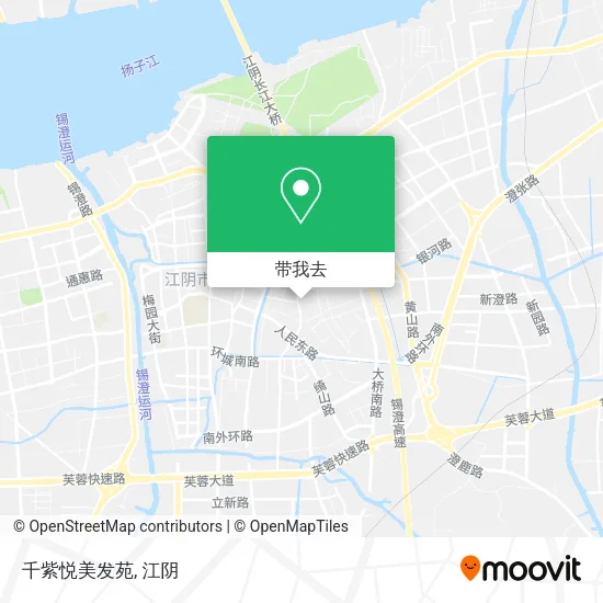 千紫悦美发苑地图