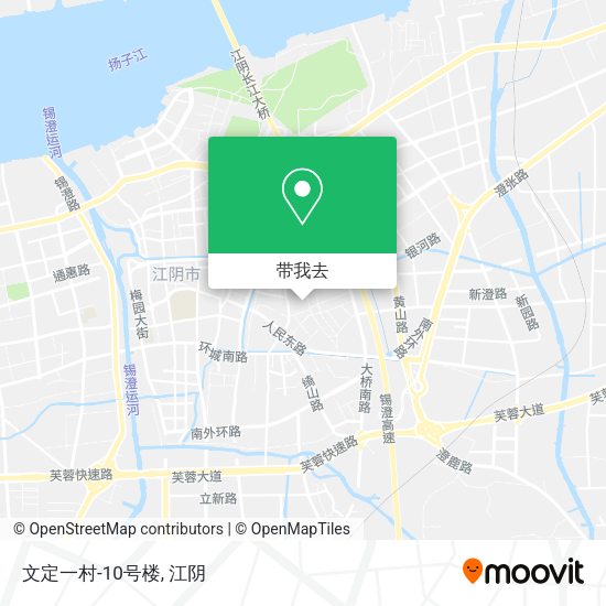 文定一村-10号楼地图