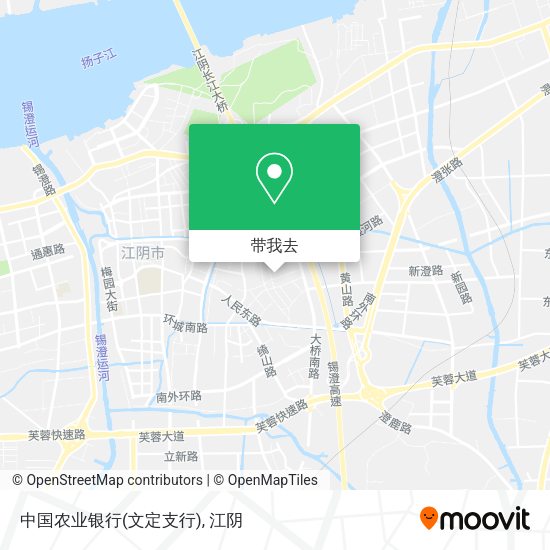 中国农业银行(文定支行)地图