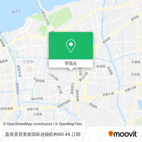 盈座美容美发国际连锁机构NO.44地图