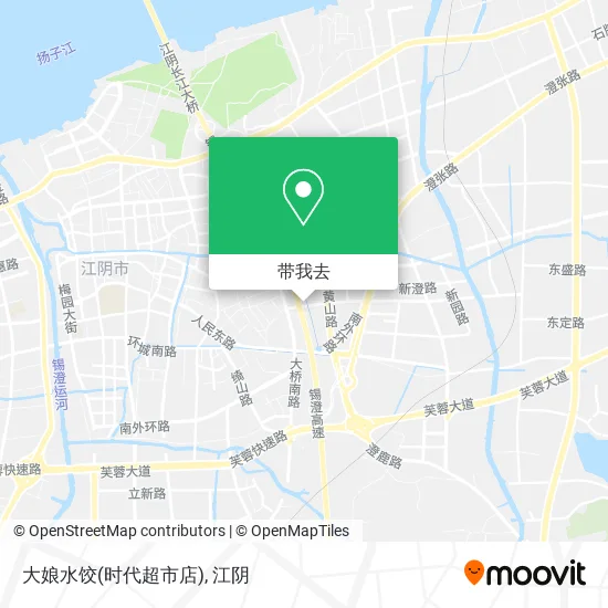 大娘水饺(时代超市店)地图