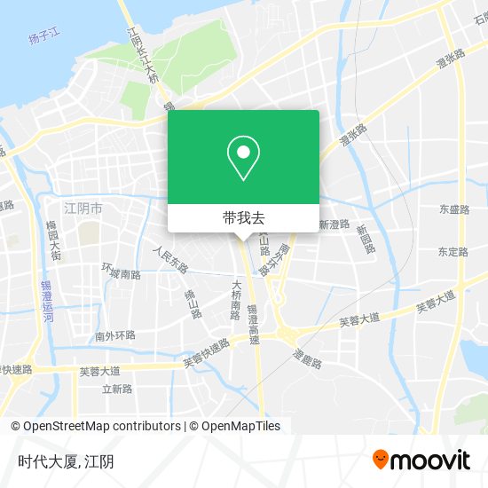 时代大厦地图