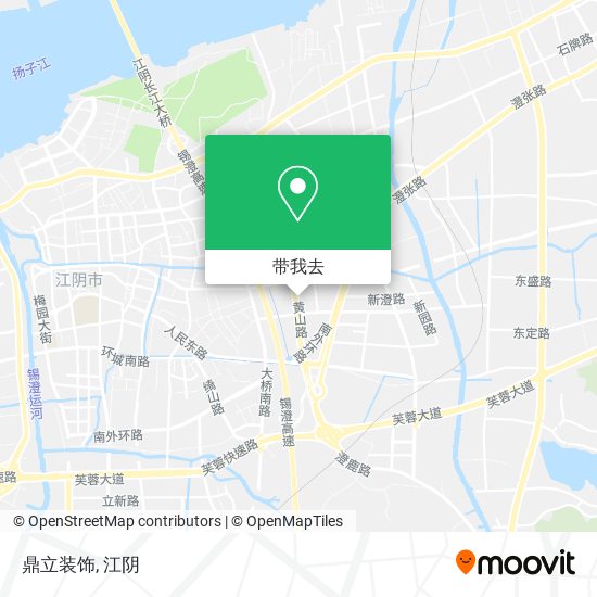 鼎立装饰地图