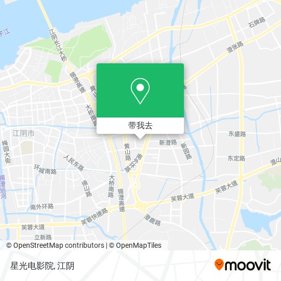 星光电影院地图