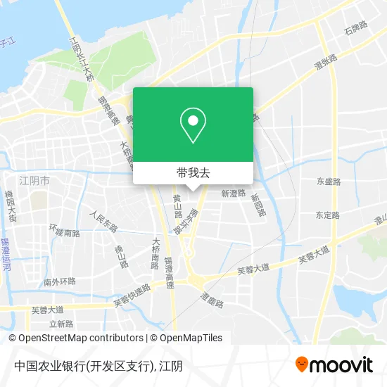 中国农业银行(开发区支行)地图