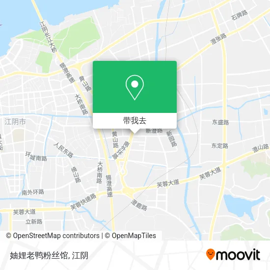 妯娌老鸭粉丝馆地图