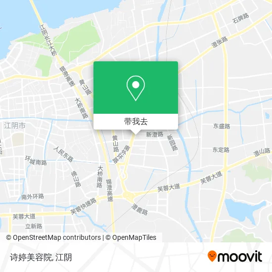 诗婷美容院地图