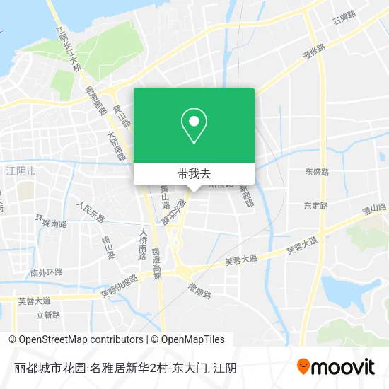 丽都城市花园·名雅居新华2村-东大门地图