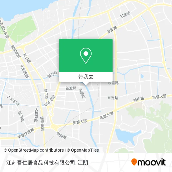 江苏吾仁居食品科技有限公司地图