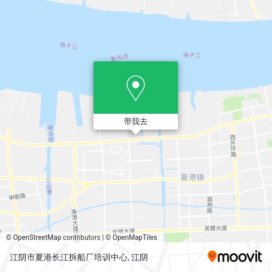 江阴市夏港长江拆船厂培训中心地图