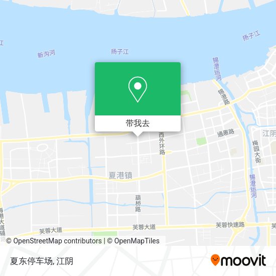 夏东停车场地图