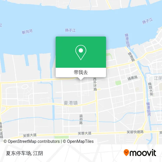 夏东停车场地图