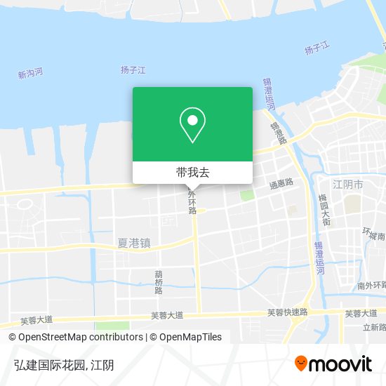 弘建国际花园地图