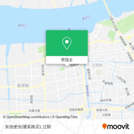 东池便当(通富路店)地图