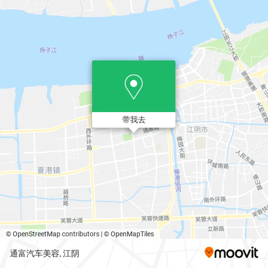 通富汽车美容地图